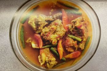 Bahan cara membuah Lempah Iga Sapi untuk sajian Idul Adha