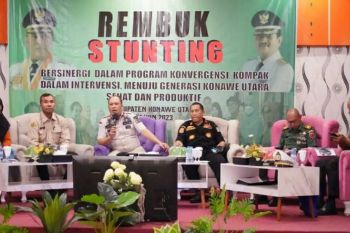 Pemkab Konawe Utara rembuk stunting untuk ciptakan generasi produktif