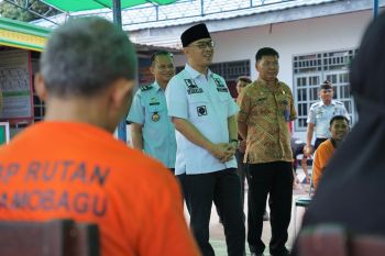Kakanwil Kemenkumham tinjau dua UPT Kotamobagu