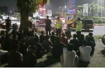 Dishub dam Satlantas Pekanbaru cegah balap liar