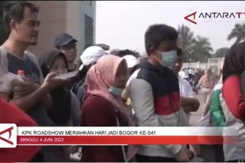 KPK roadshow meriahkan Hari Jadi Bogor ke-541