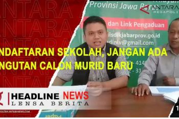 Stop pungutan pendaftaran sekolah bagi murid baru