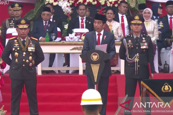 Presiden Jokowi ingatkan Polri jangan hanya tajam ke bawah tapi tumpul ke atas