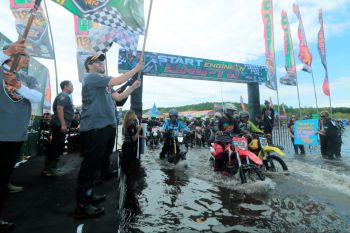 Trail "Briptu"  jajaki wisata Pantai Permata