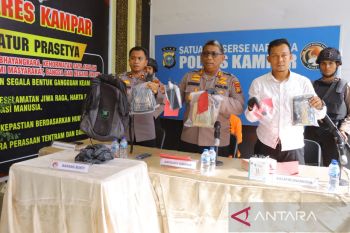 Polres Kampar amankan 3,3 kilogram narkoba