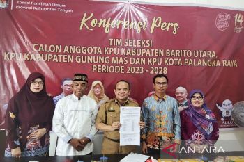 111 peserta lulus tes administrasi calon anggota KPU di Kalteng