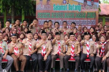 Wabup Pessel gelorakan semangat gerakan pramuka