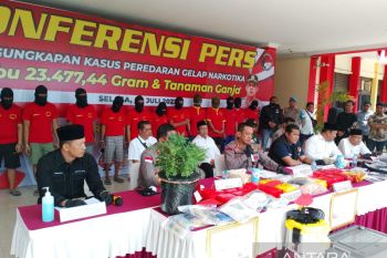 Polresta Barelang tangkap 12 pengedar sabu jaringan internasional