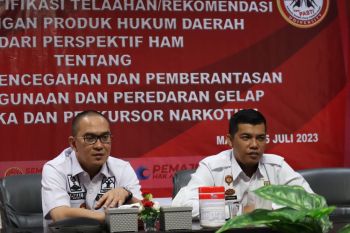 Kemenkumham Sulut menggelar identifikasi rekomendasi rancangan produk hukum