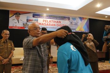 Pemkab Agam latih 40 pengelolaan wisata tentang pemasaran digital