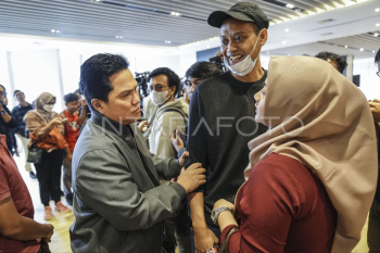 Ketum PSSI berikan bantuan untuk Kurnia Meiga
