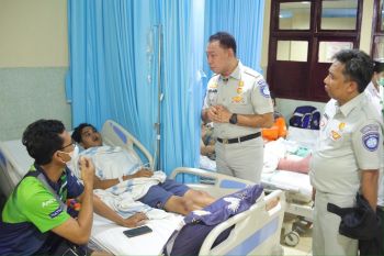 Lakukan kunjungan ke Rumah Sakit, Rivan pastikan korban kecelakaan terlayani dengan baik