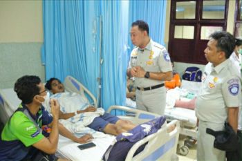 Kunjungi RS, Dirut Jasa Raharja pastikan korban dilayani baik