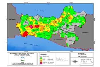 Jateng bagian selatan masih berpotensi hujan hingga 9 Juli