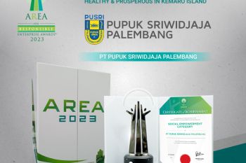 Pusri Palembang meraih Asia Responsible Enterprise Awards 2023