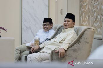 Soal cawapres, Prabowo sebut masih berunding dengan PKB