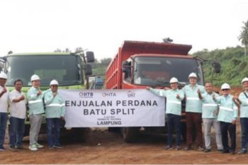 Resmi beroperasi giling batu, PT ONT-PT HTBtarget 100 ribu ton per bulan