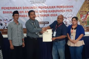 KPU Pati terima berkas  perbaikan bacaleg dari tujuh parpol