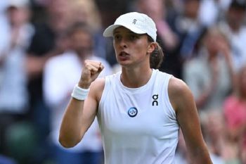 Iga Swiatek jejakkan kaki pertama kalinya di perempat final Wimbledon