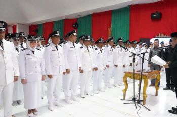 Bupati Konawe Utara lantik 78 kades terpilih