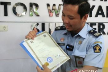 Kemenkumham Sumsel layani pencetakan sertifikat apostille