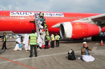 1.793 haji debarkasi Palembang telah tiba di Tanah Air