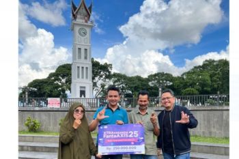Mahasiswa Bukittinggi menangkan Rp250 juta dari XL