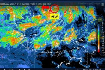 BMKG: Bibit siklon 95W berpotensi pengaruhi cuaca di wilayah Indonesia