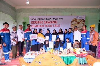 Dorong peningkatan ekonomi, Pertagas bantu peralatan pengembangan usaha