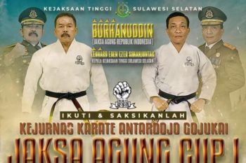 Kejati Sulsel membuka pendaftaran Kejurnas Karatedo Gojukai