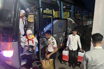 15 kloter Debarkasi Batam telah tiba di Tanah Air