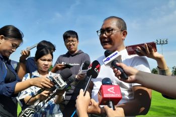 Sebanyak 33 pemain timnas U-17 Indonesia jalani latihan jelang seleksi Piala Dunia U-17