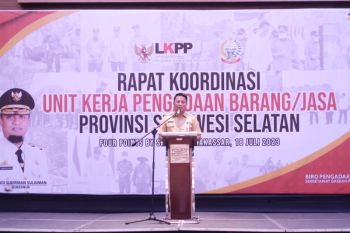 Pemprov Sulsel: Transaksi katalog elektronik lokal mencapai Rp824 miliar