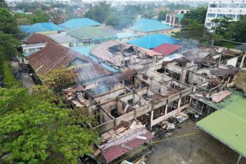 Kebakaran RSUD Puri Husada Tembilahan, ini Kata Bupati Inhil
