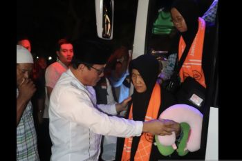 Pulang ke Metro, 316  haji disambut wali kota