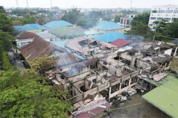 RSUD Tembilahan Riau mengalami kerugian Rp1,2 miliar akibat kebakaran
