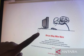 Website Bawaslu Makassar diretas hacker