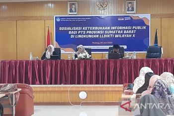 LLDIKTI Wilayah X gandeng KI Sumbar sosialisasikan KIP ke PTS