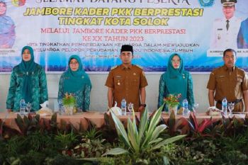 Wawako Solok buka Jambore kader PKK berprestasi tingkat Kota Solok tahun 2023