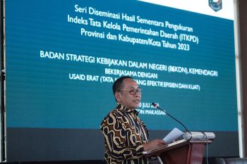 Pemprov Sulsel sambut baik desiminasi pengukuran ITKPD Mendagri