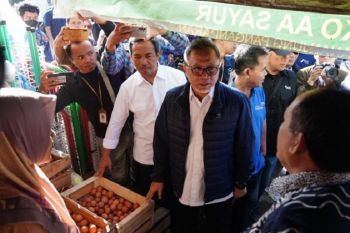 Mendag Zulkifli Hasan tegaskan Pemerintah komitmen jaga harga bahan pokok stabil