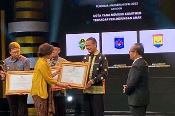 Pariaman peroleh perhargaan perlindungan anak dari KPAI
