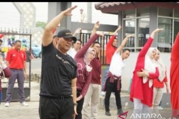 Kumham sehat Kumham produktif bersama Kanwil Sumsel