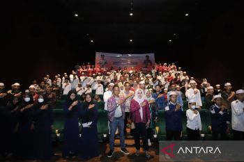Kapolresta Banjarmasin ajak anak yatim piatu nobar Jendela Seribu Sungai
