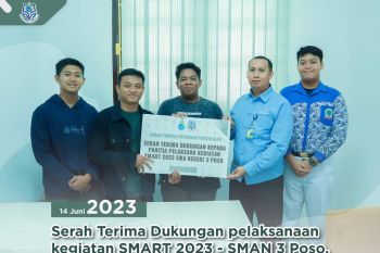 CSR PT Poso Energy beri dukungan dalam pelaksanaan kegiatan Pensi Smart Smantig