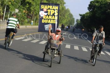 KPU DIY menjamin seluruh TPS Pemilu 2024 ramah disabilitas