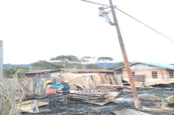 PT PLN Papua pulihkan sistem kelistrikan usai kerusuhan di Dogiyai