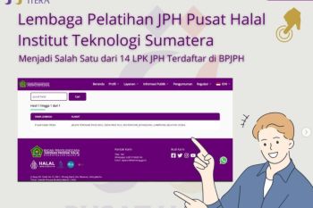 Pusat Halal Itera resmi terdaftar di BPJPH Kemenag RI