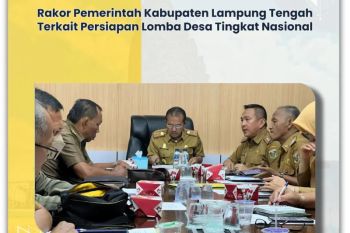 Sekdakab Lamteng Nirlan pimpin rakor persiapan lomba desa tingkat nasional