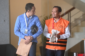 Pemeriksaan Harno Trimadi kasus pengaturan paket perlintasan Jawa Sumatra